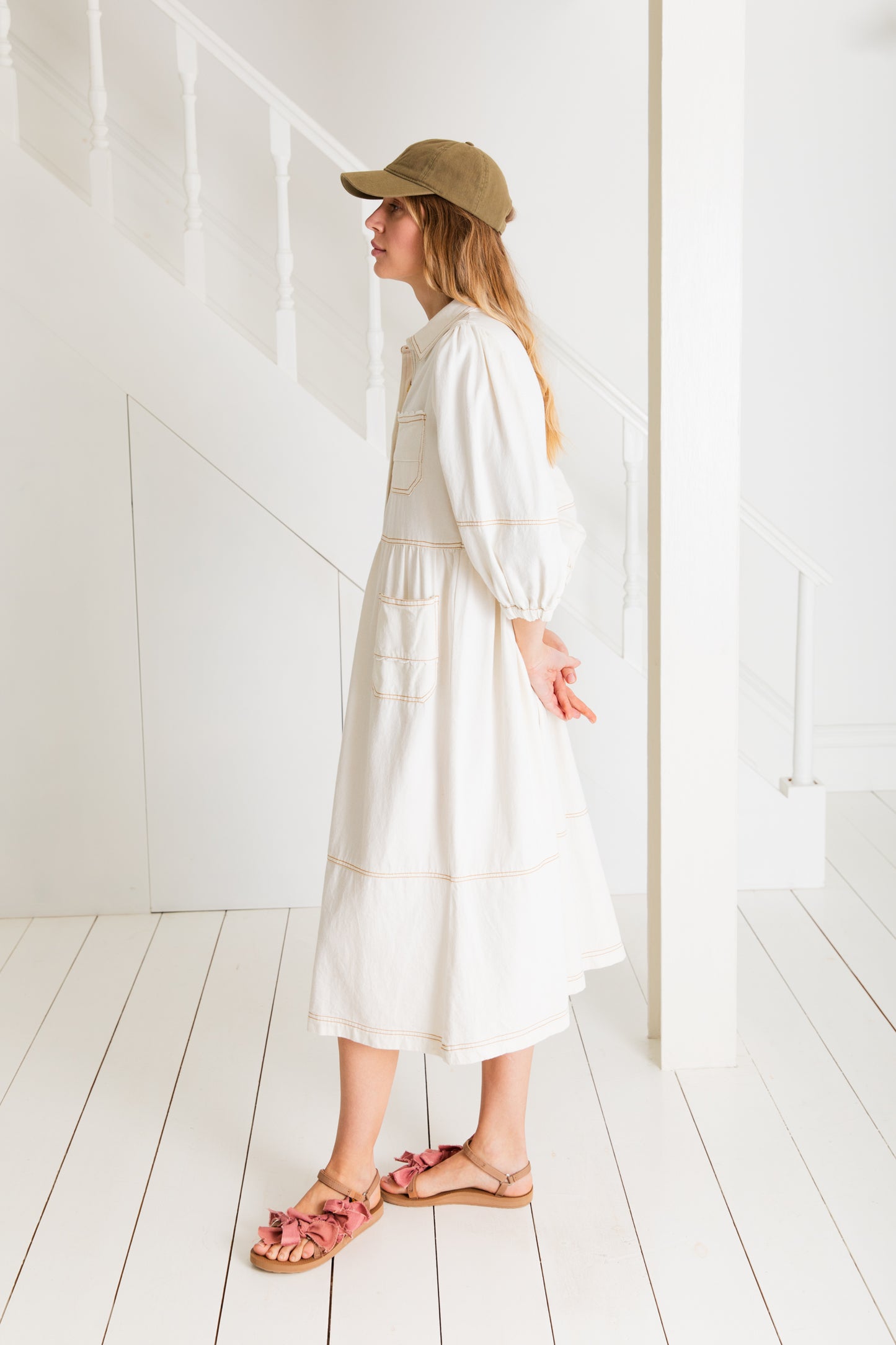 Adriane Dress - Ecru