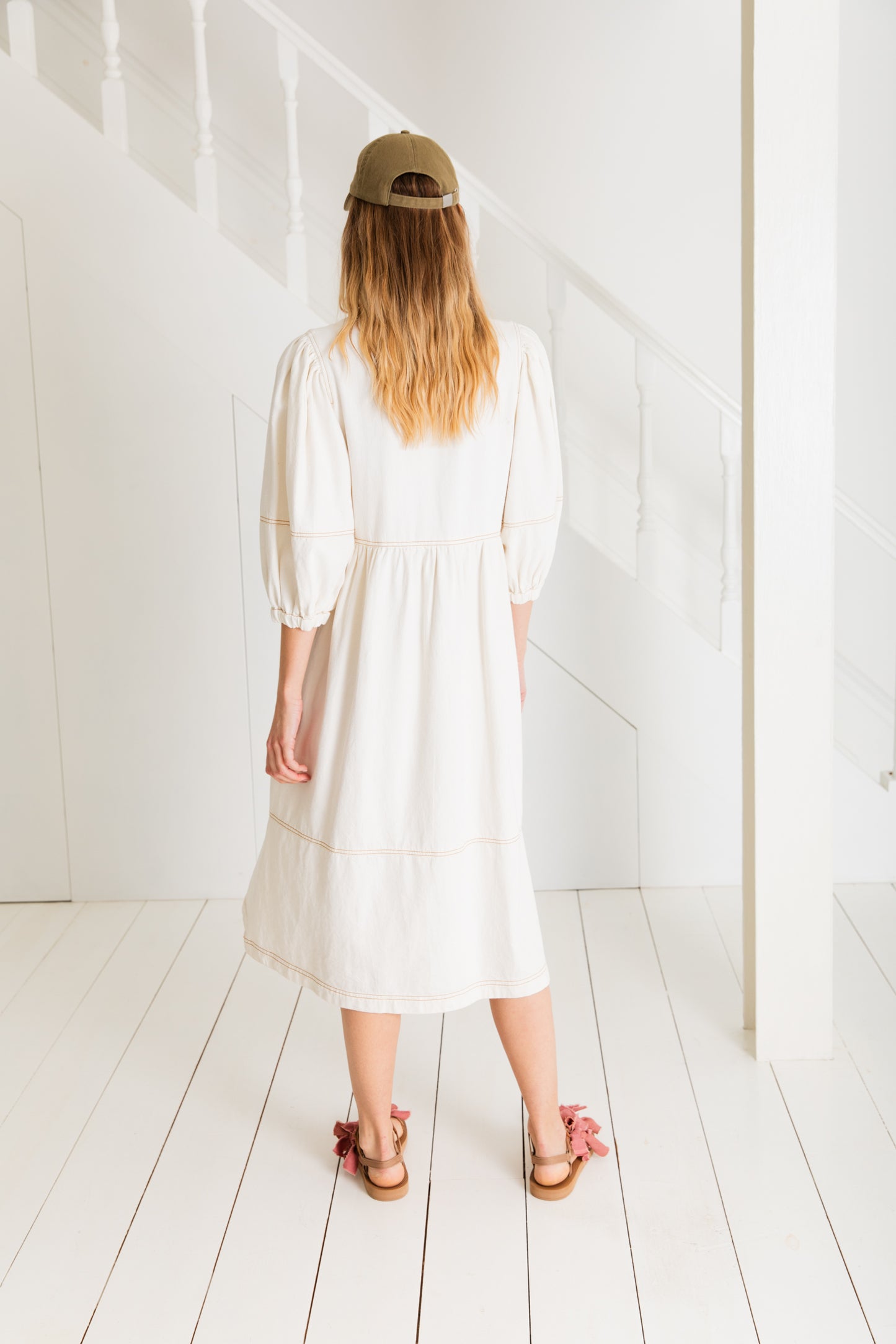 Adriane Dress - Ecru