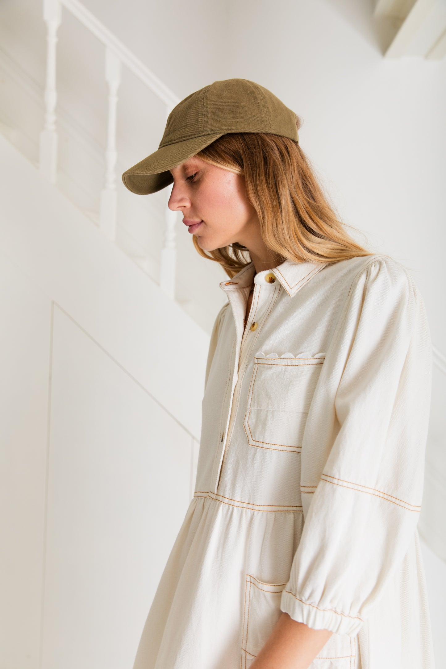 Adriane Dress - Ecru