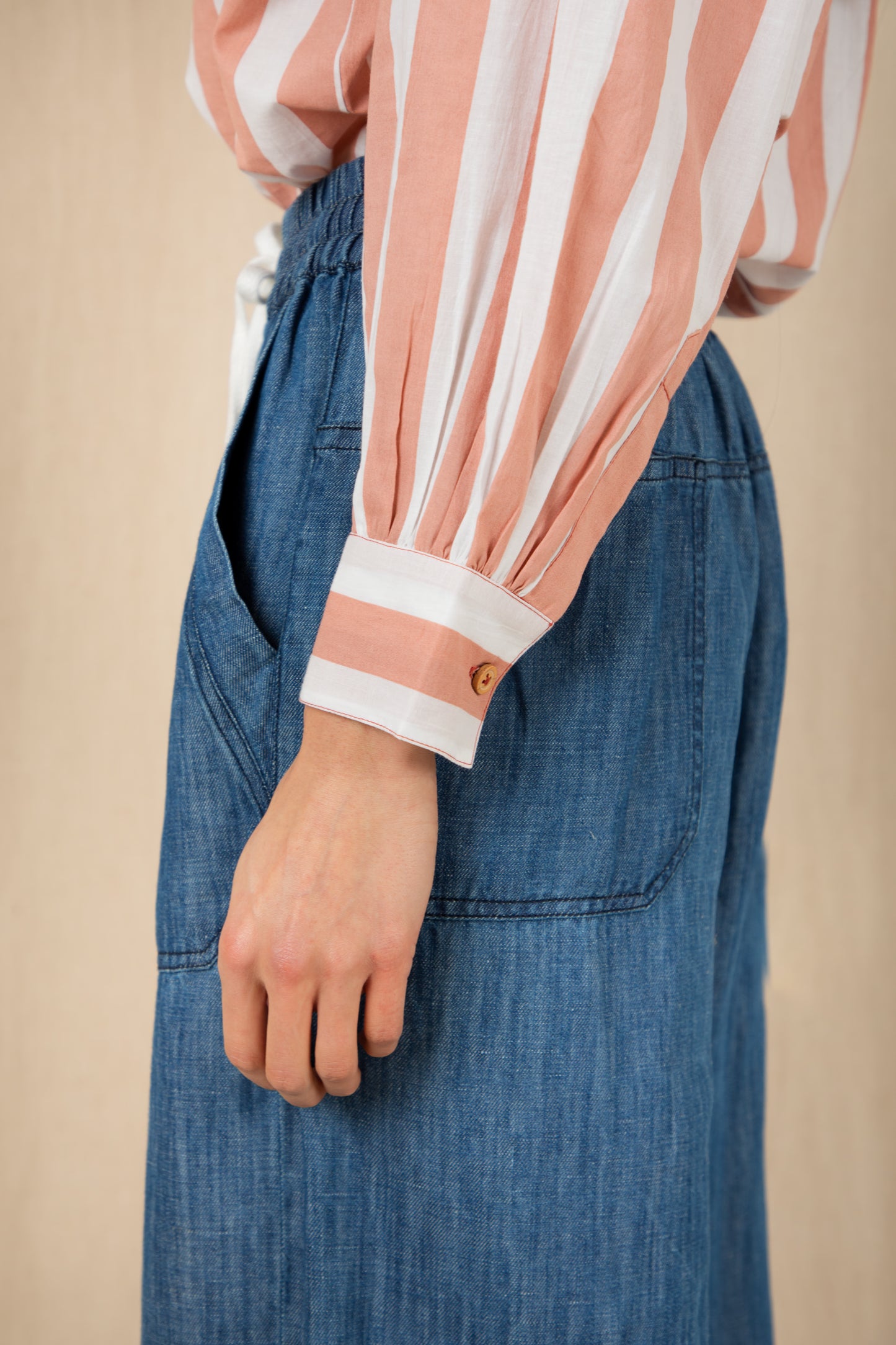 Anais Shirt - Dusty Rose