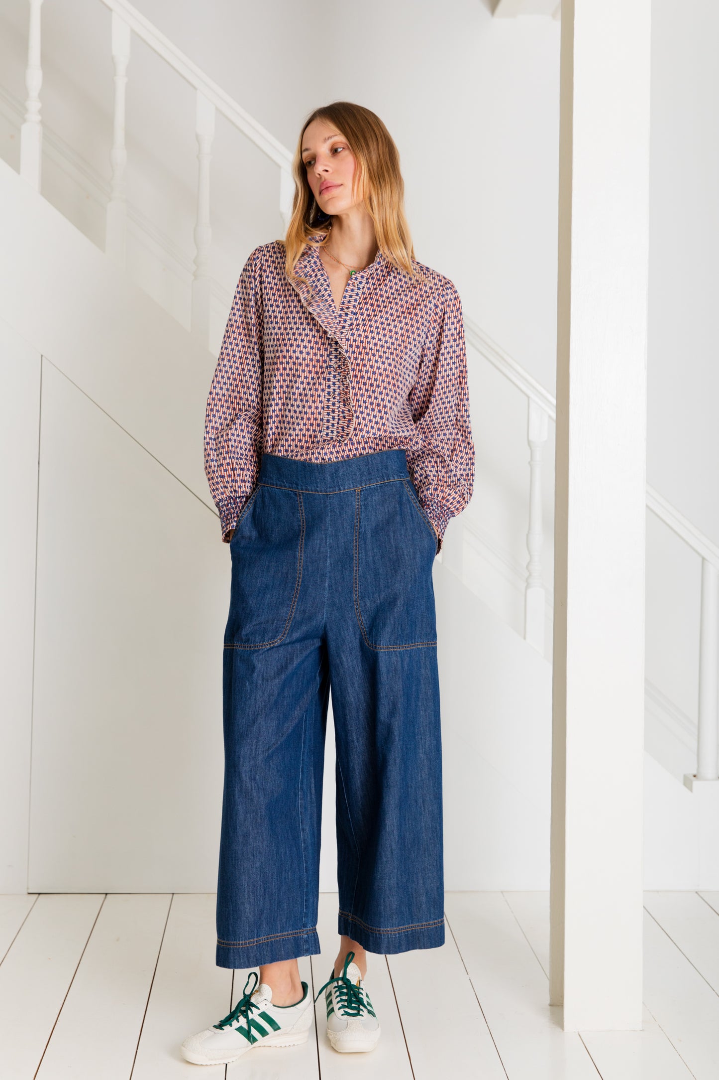 Bijou Trouser - Dark Denim Wash (WS)