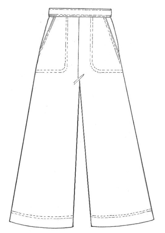 Bijou Trouser - Chambray (WS)