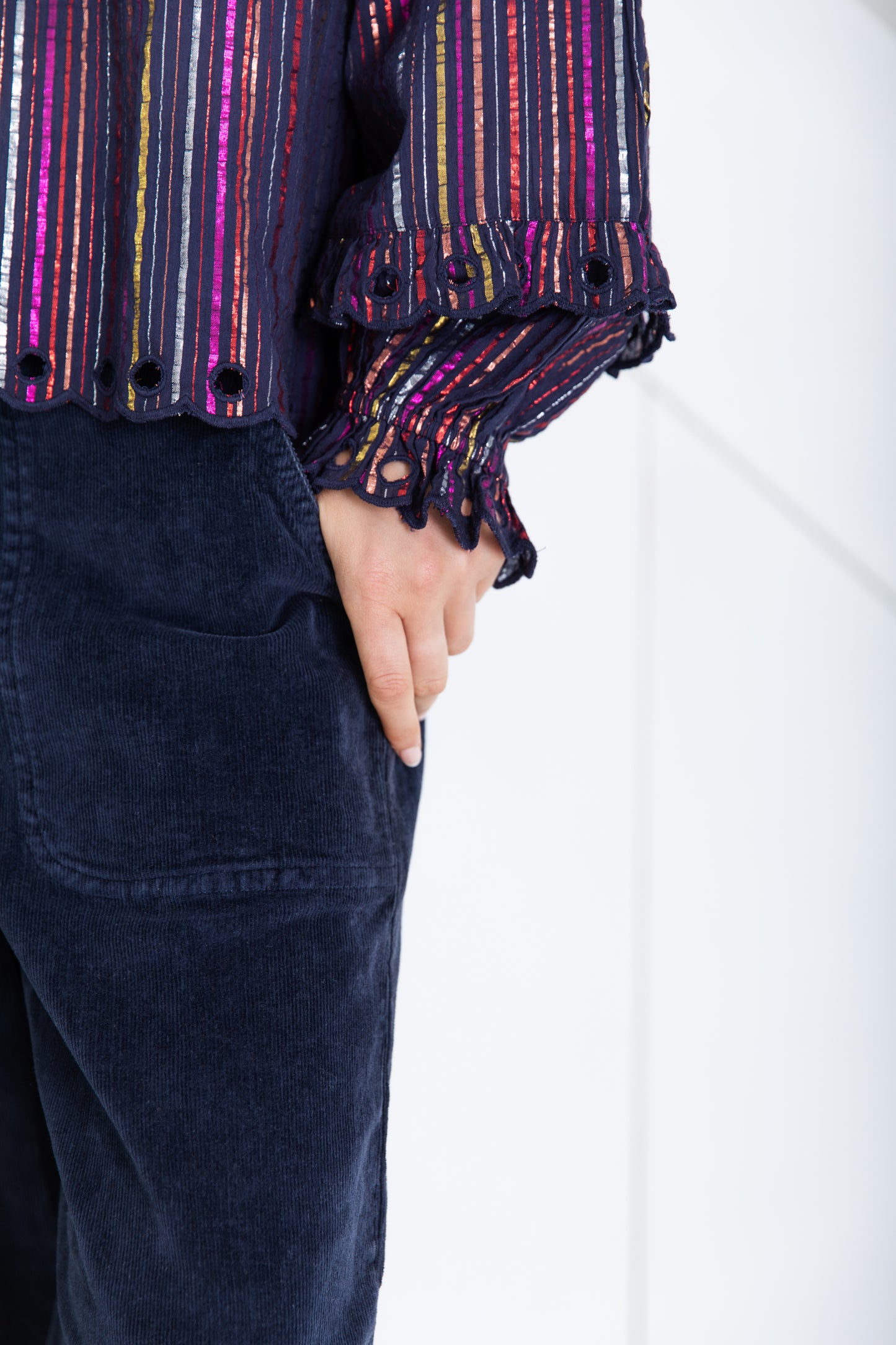 Billie Shirt - Midnight Multi