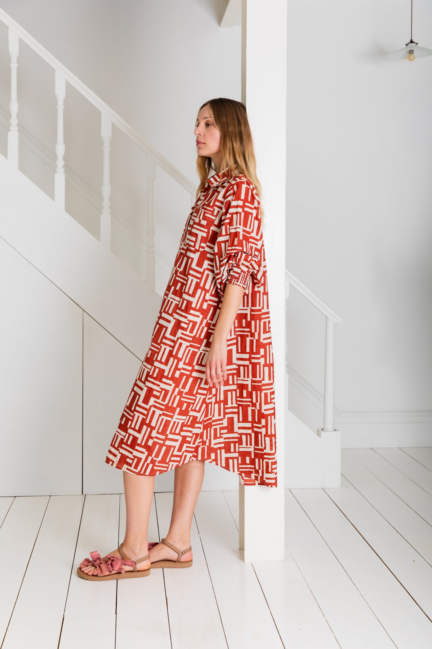 Dove Dress  - Brown (WS)