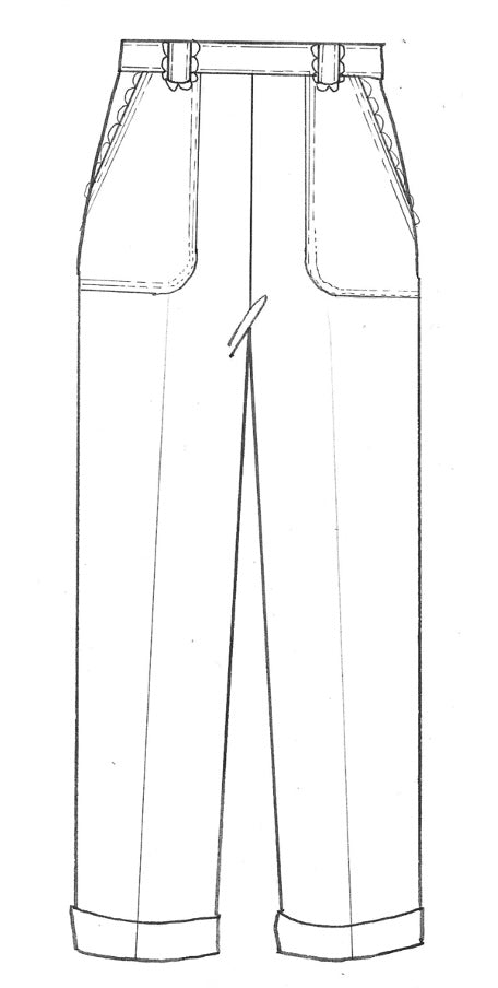 Edina Trouser - Charcoal (WS)