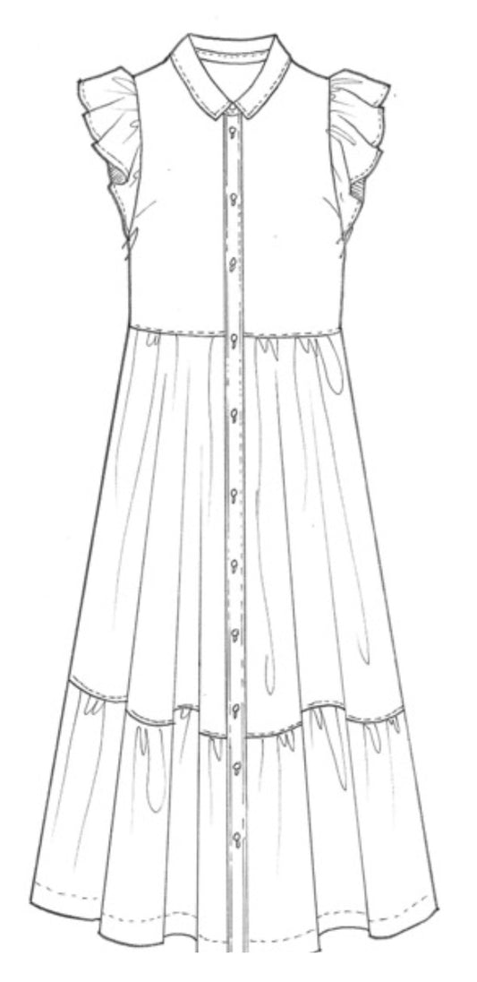 Eve Dress  - Chambray (WS)