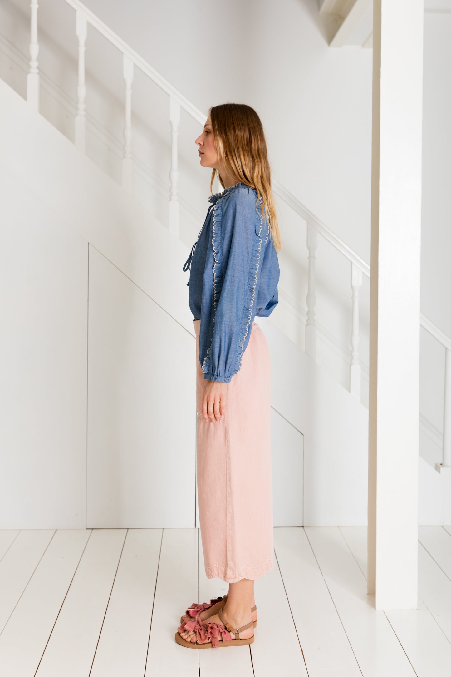 Fleur Top - Chambray (WS)