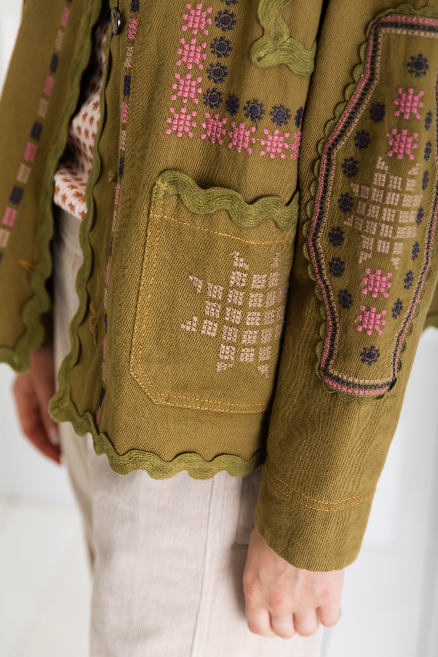 Genevieve Jacket - Olive