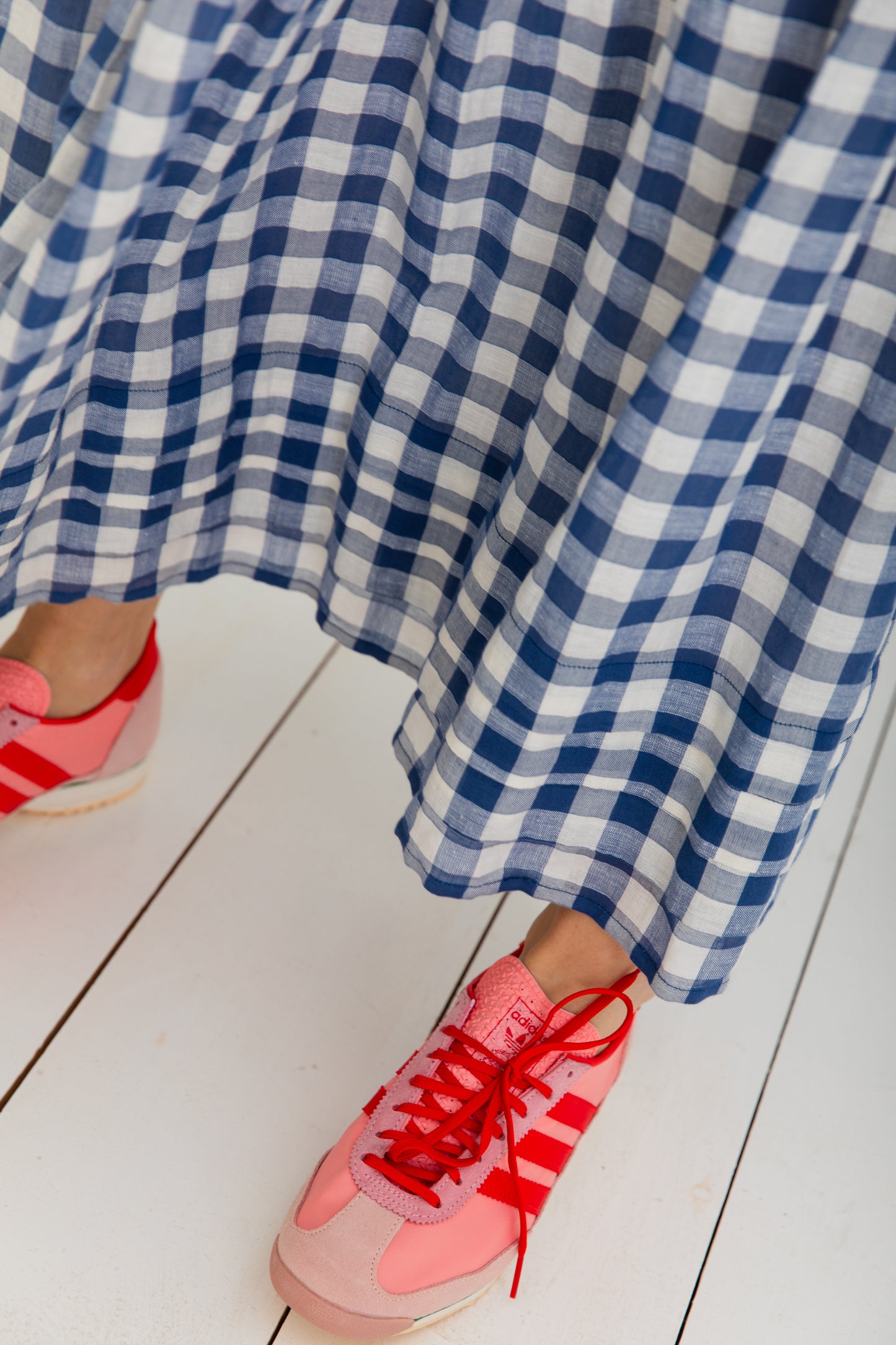 Pascal Skirt - Blue / White (WS)