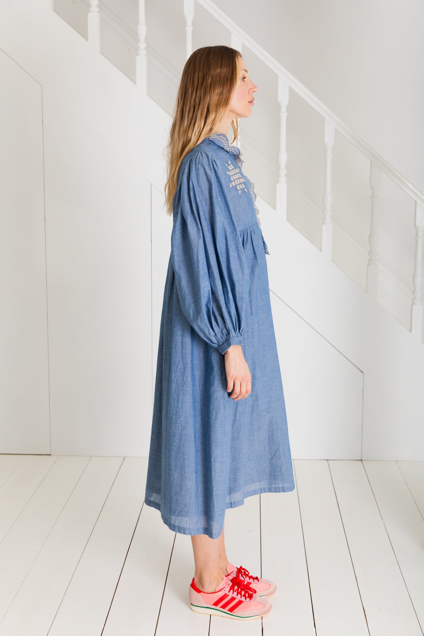 Quinn Dress - Chambray