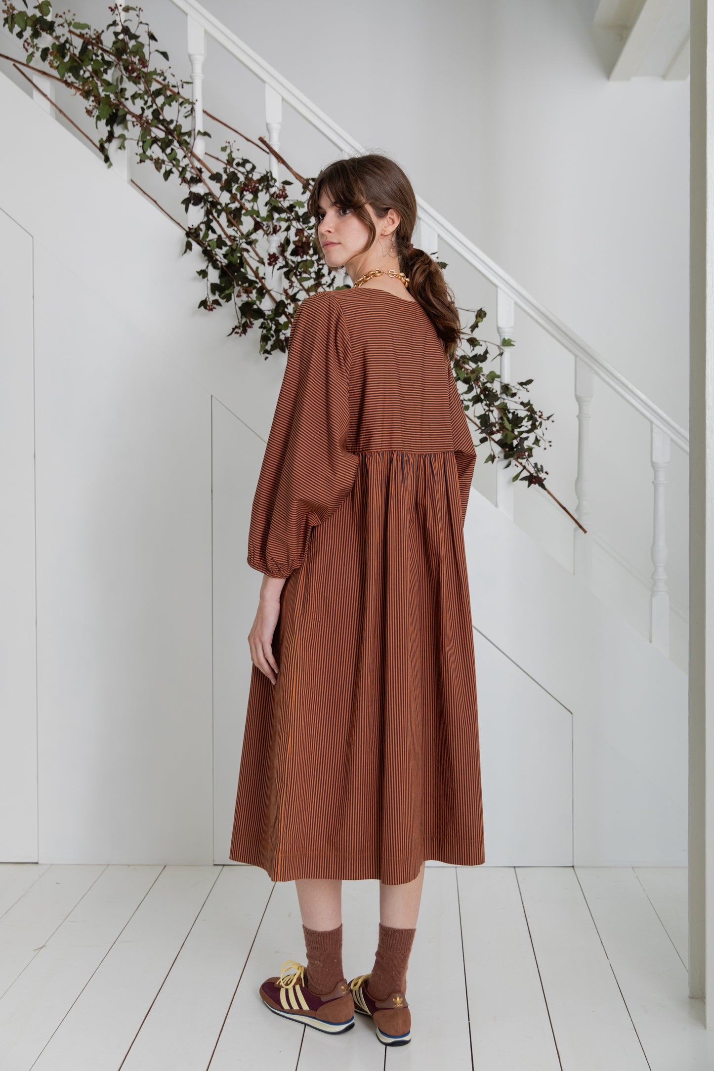 Amber Dress - Rust (WS)