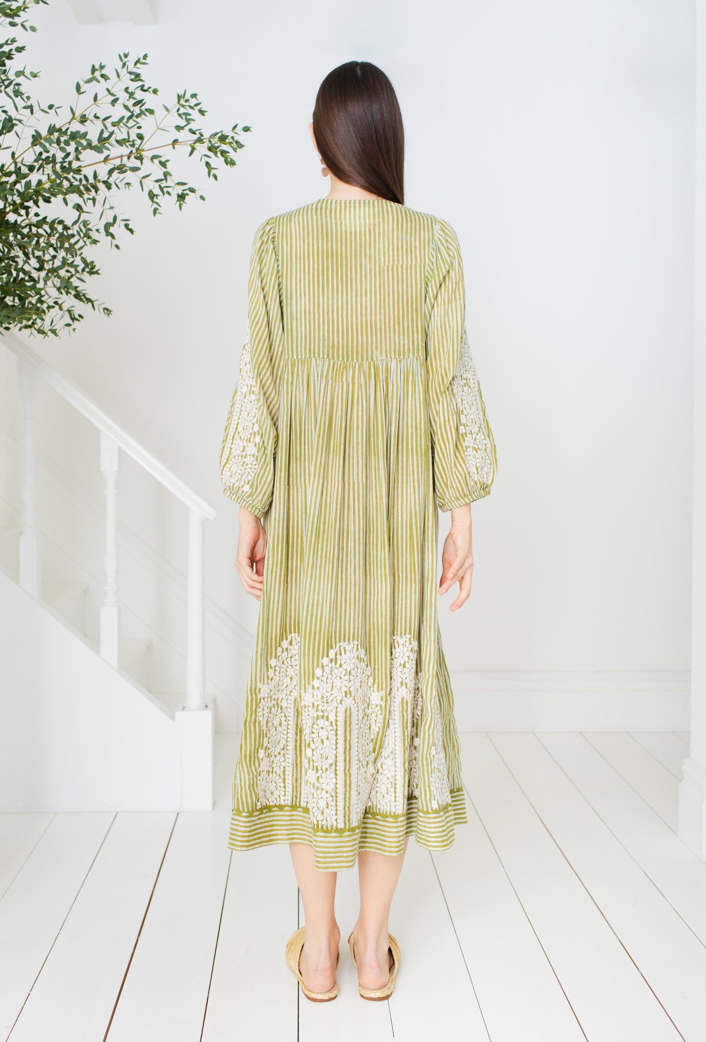 Birdie Dress - Olive