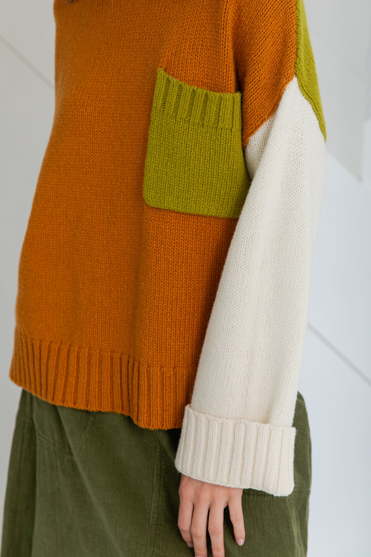 Harvey Roll Neck - Rust (WS)