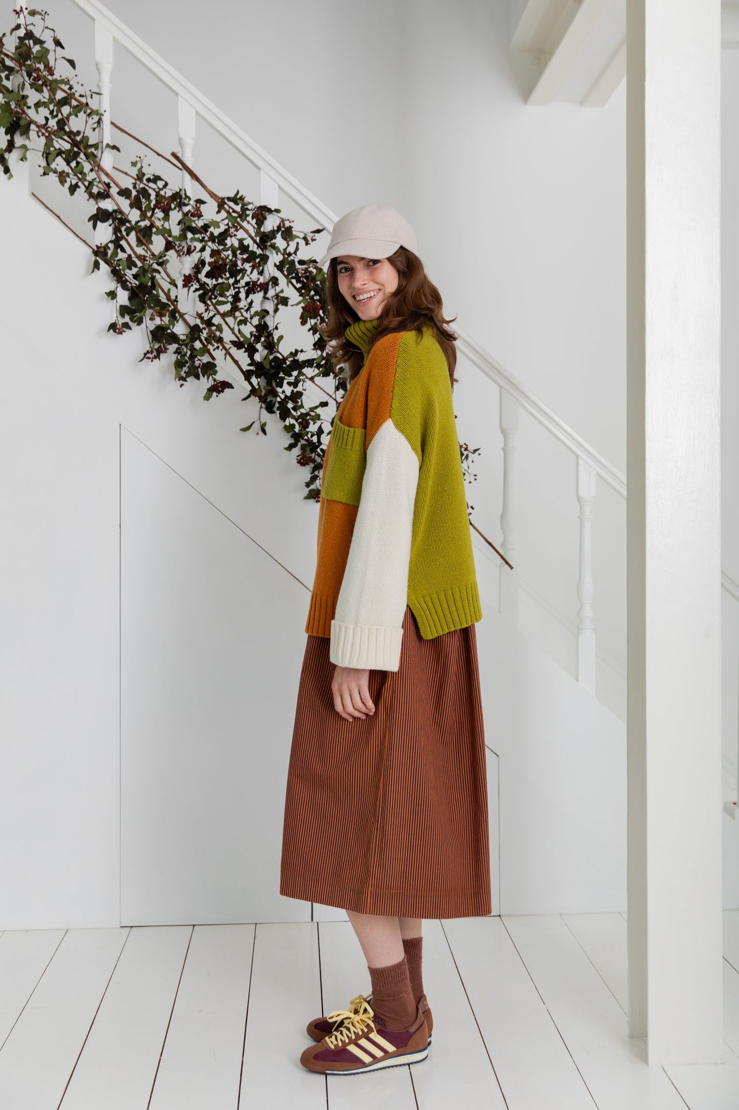 Harvey Roll Neck - Rust (WS)