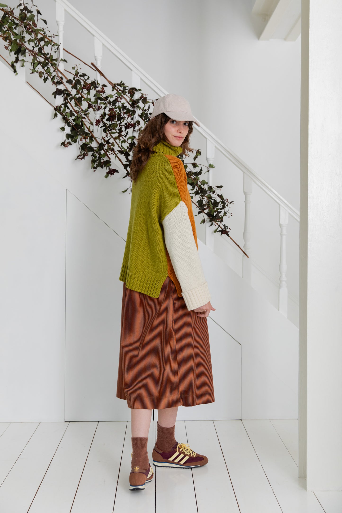 Harvey Roll Neck - Rust (WS)