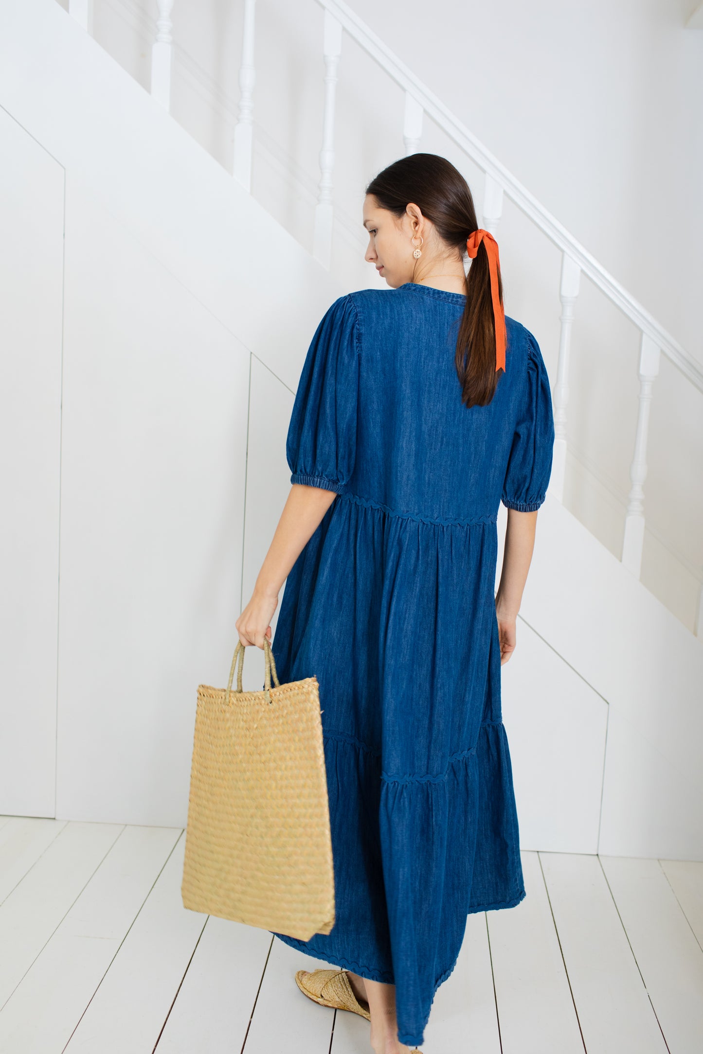 Oden Dress - Mid Denim