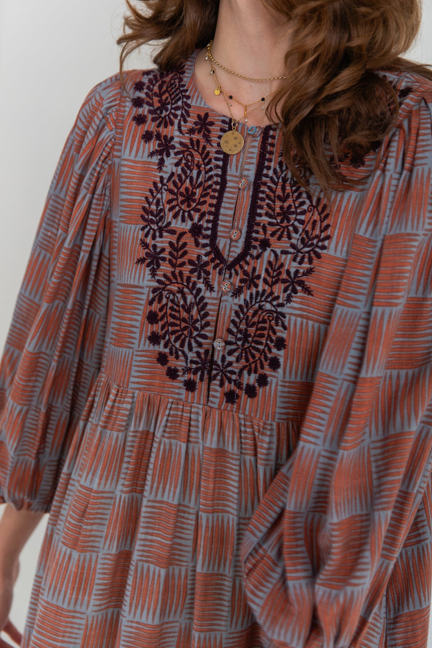 Seline Dress - Cinnamon