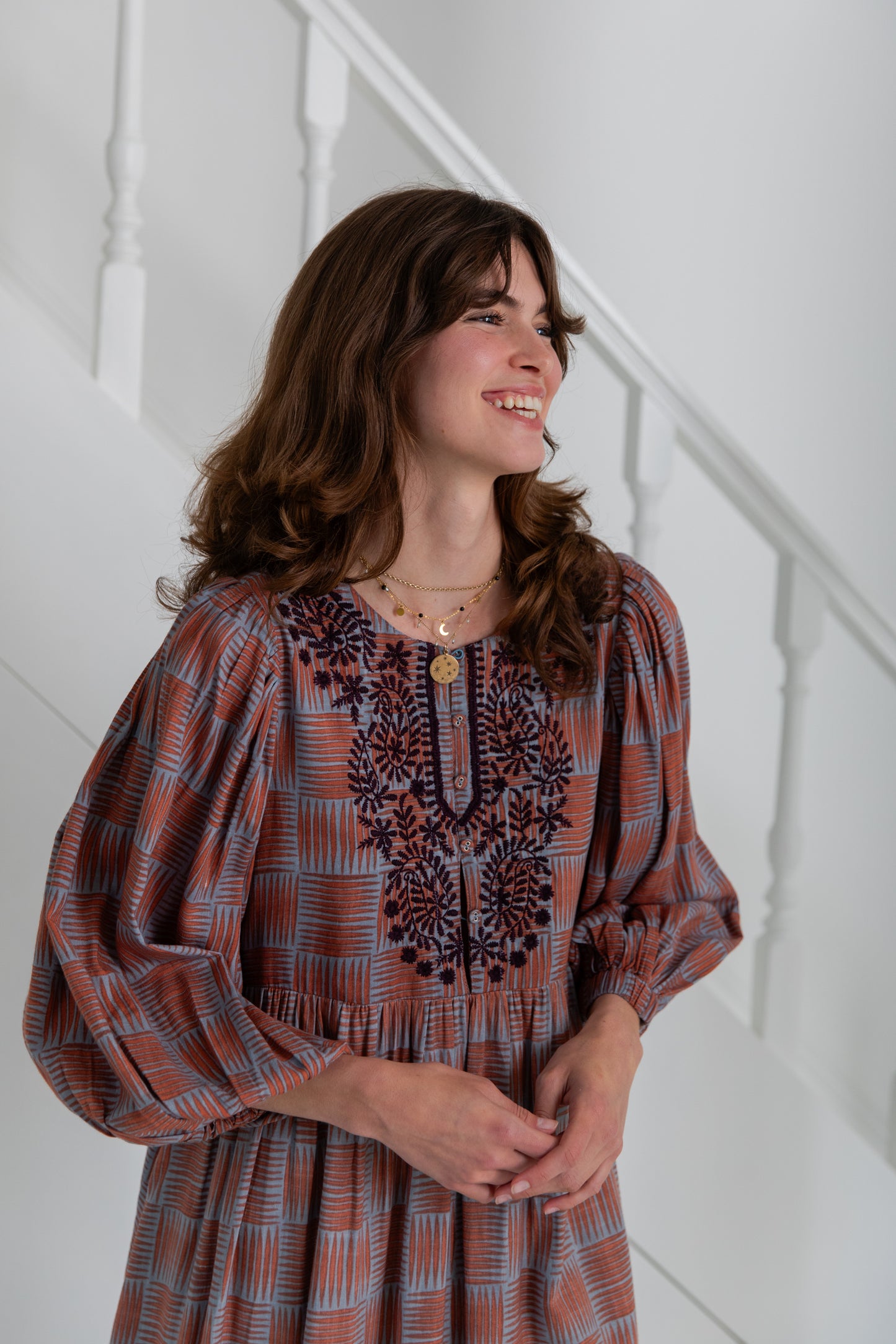 Seline Dress - Cinnamon