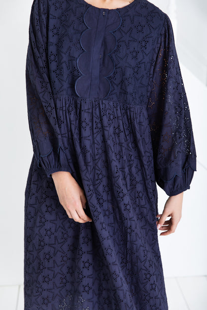 Abigail Dress - Midnight
