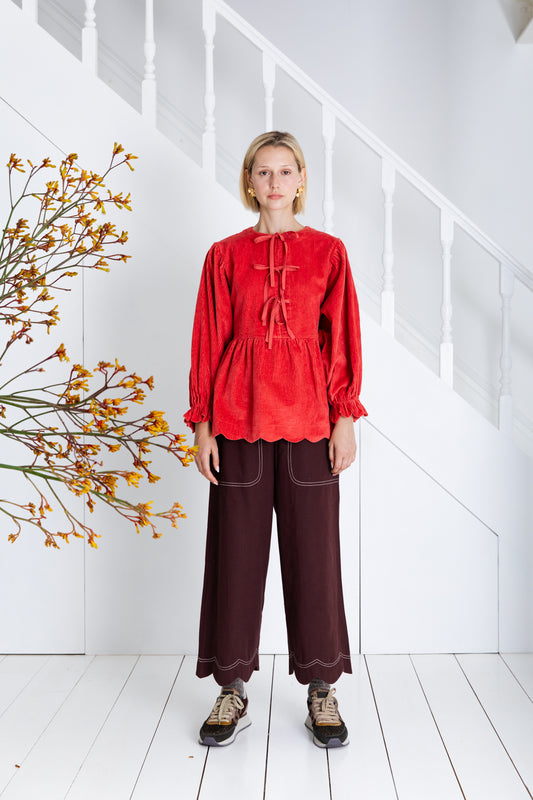 Addison Top - Rosehip