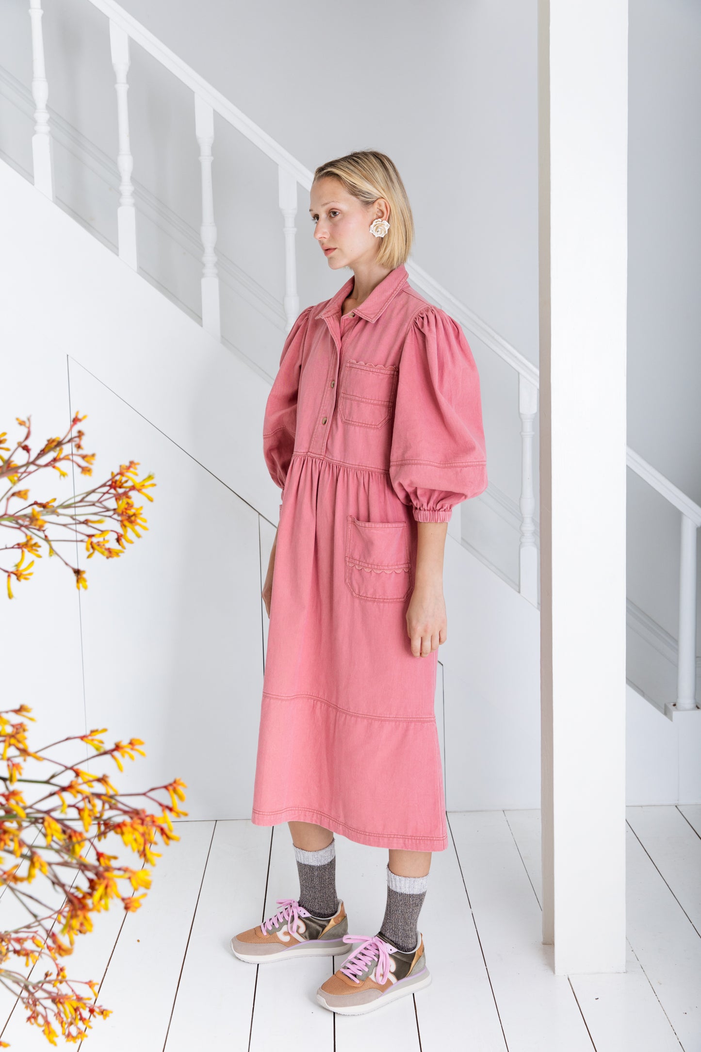 Adriane Dress - Rose