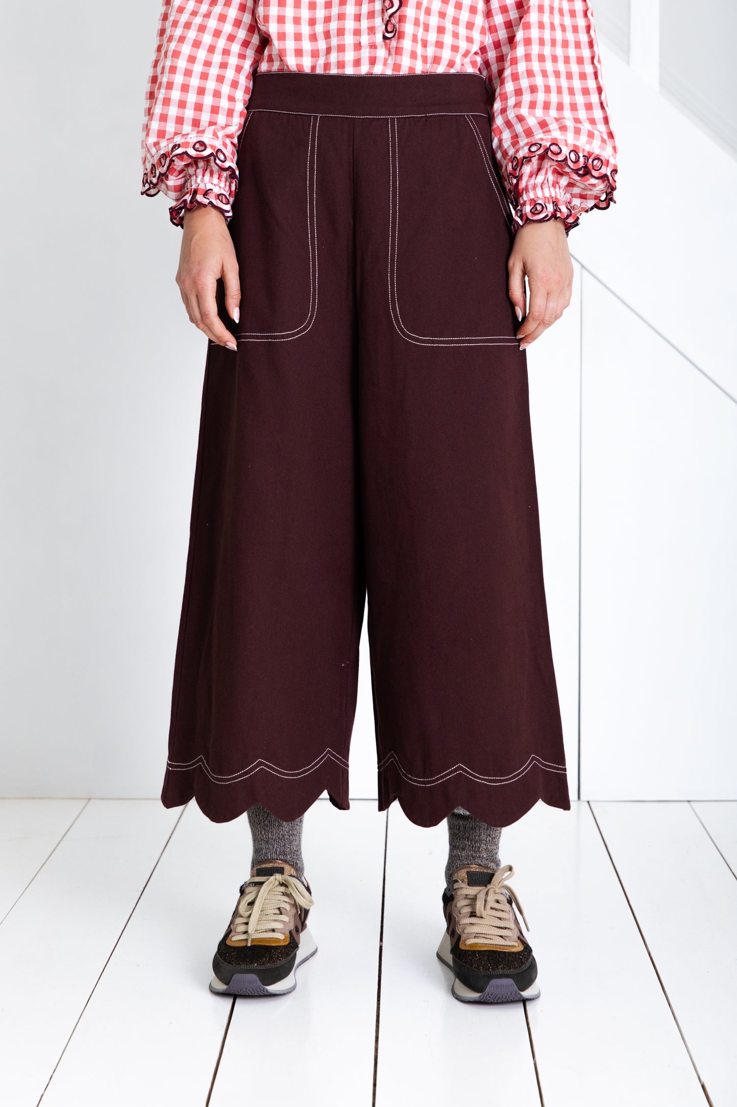 Aide Trouser - Chocolate