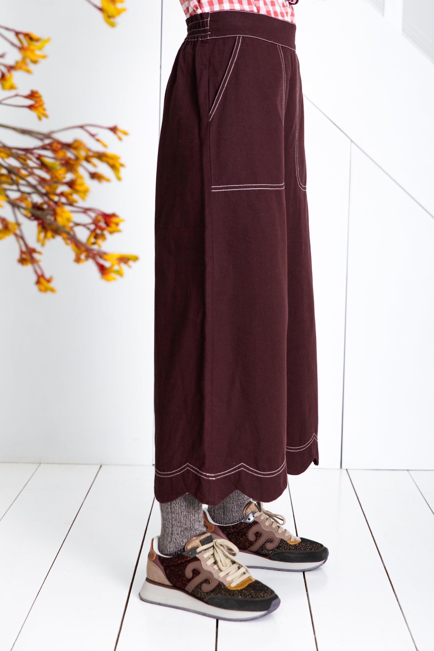 Aide Trouser - Chocolate