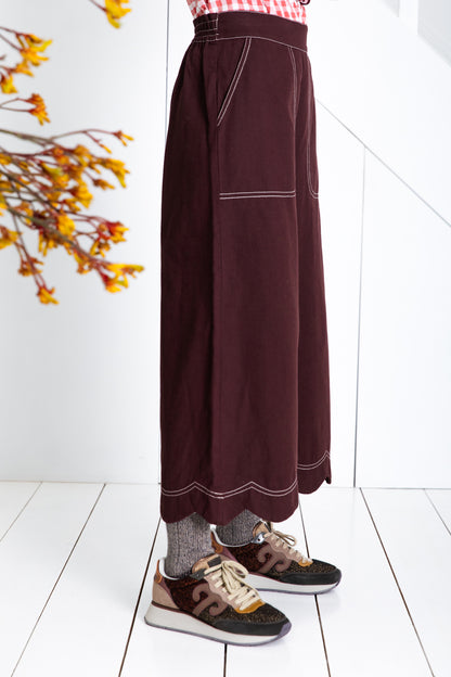 Aide Trouser - Chocolate