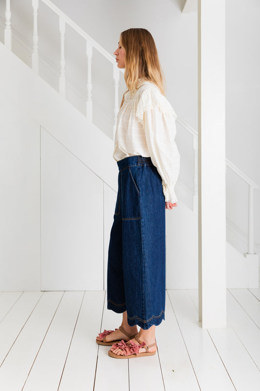 Aide Trouser - Denim Dark Wash (WS)