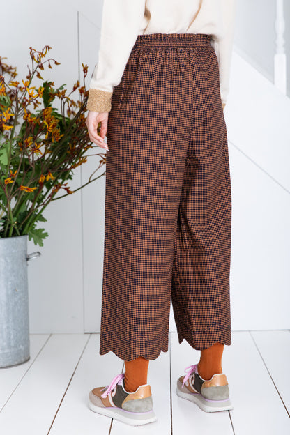 Aide Trouser - Midnight / Tan