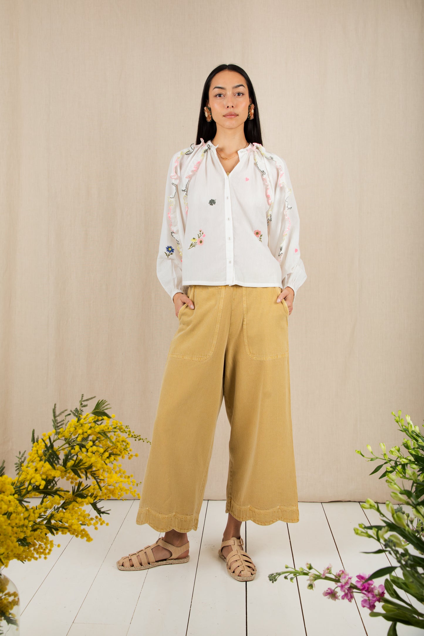 Alice Shirt - White Multi