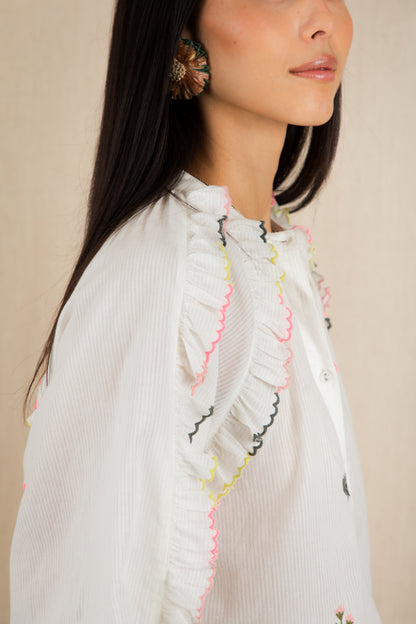 Alice Shirt - White Multi