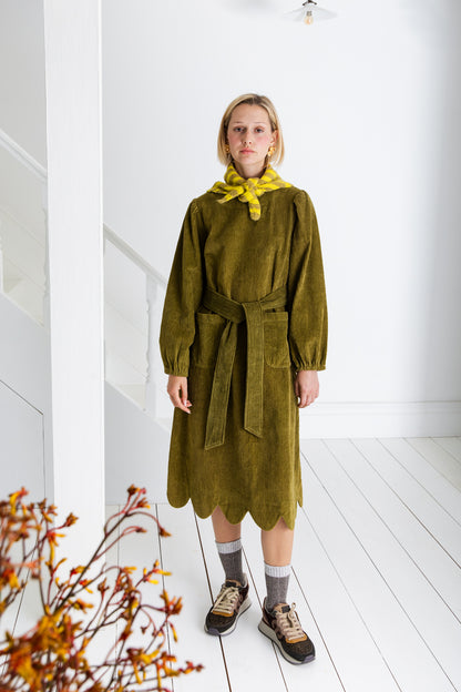 Alouette Dress - Olive