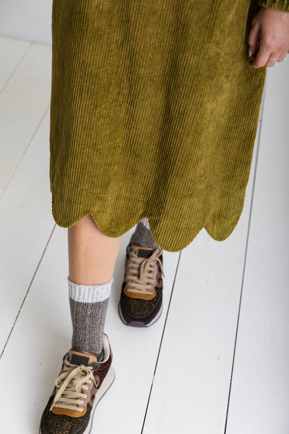 Alouette Dress - Olive