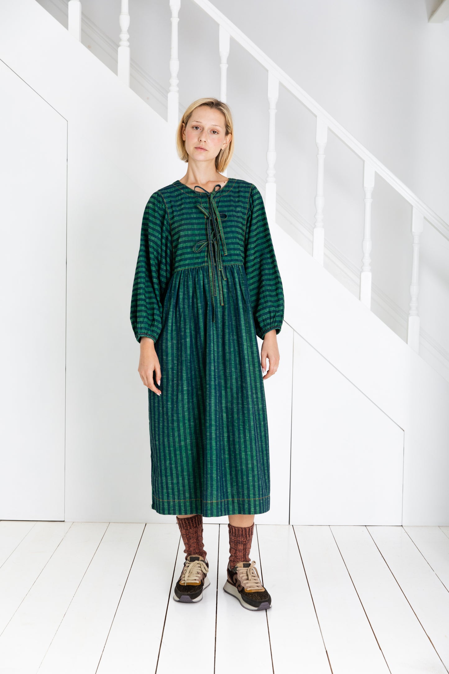 Amber Dress - Fir / Midnight