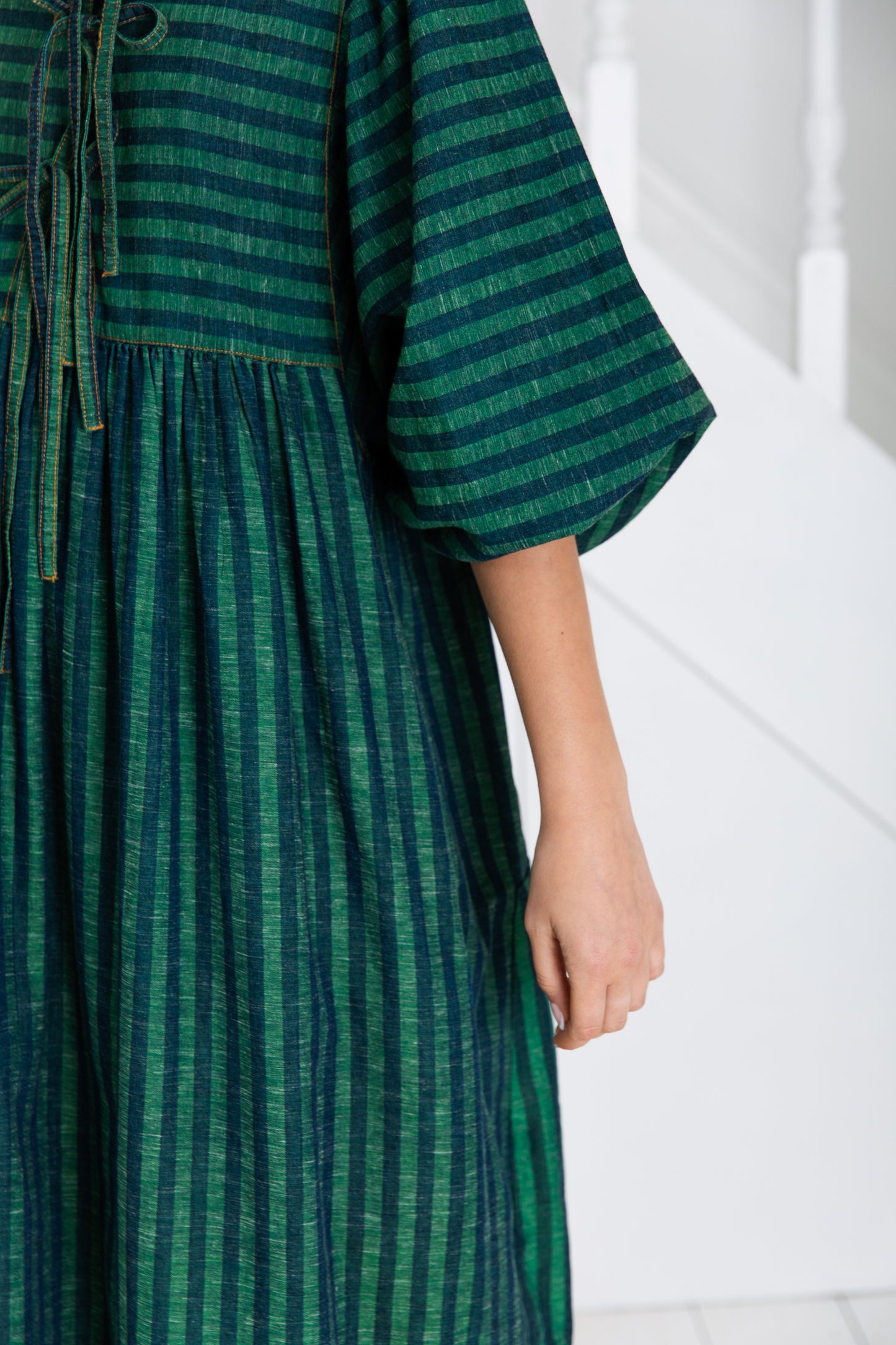 Amber Dress - Fir / Midnight
