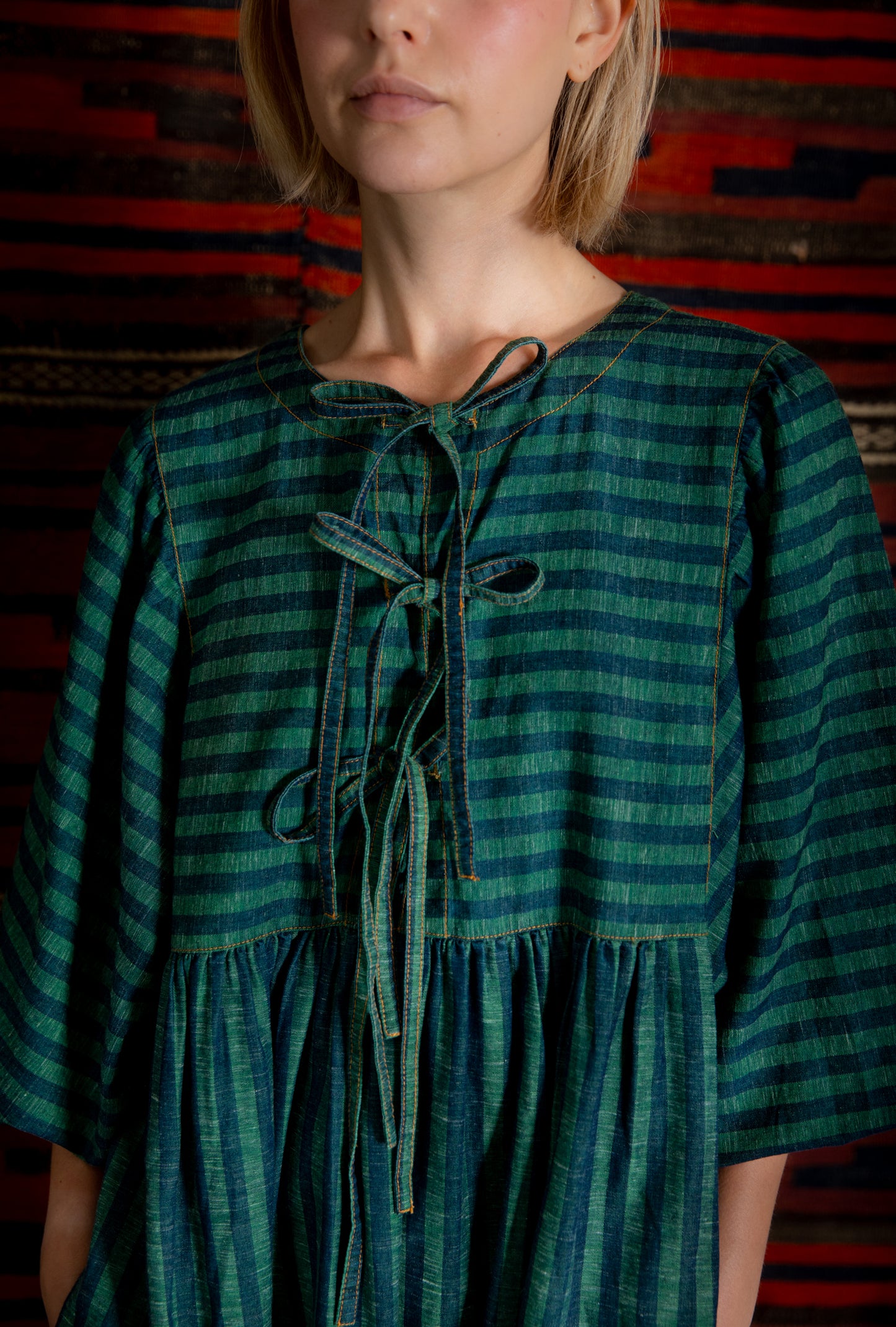 Amber Dress - Fir / Midnight