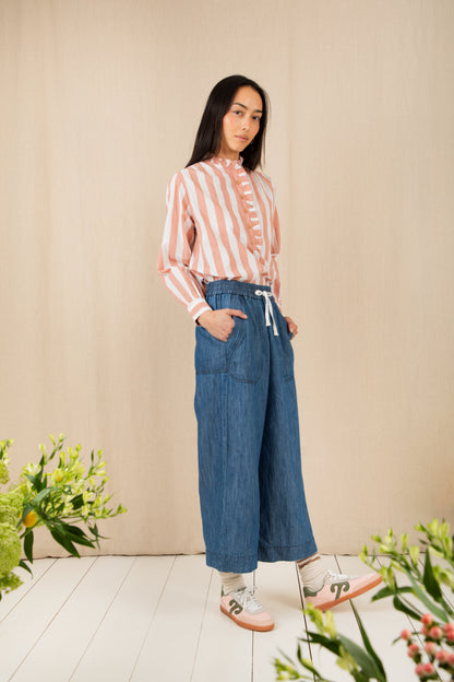 Anais Shirt - Dusty Rose