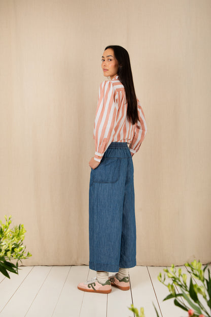 Anais Shirt - Dusty Rose