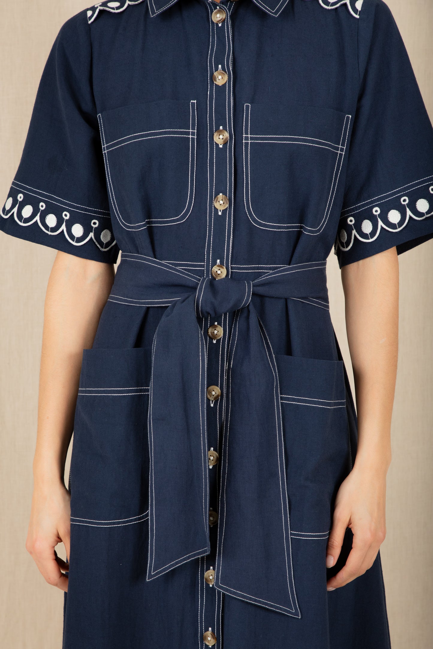 Andie Dress - Navy