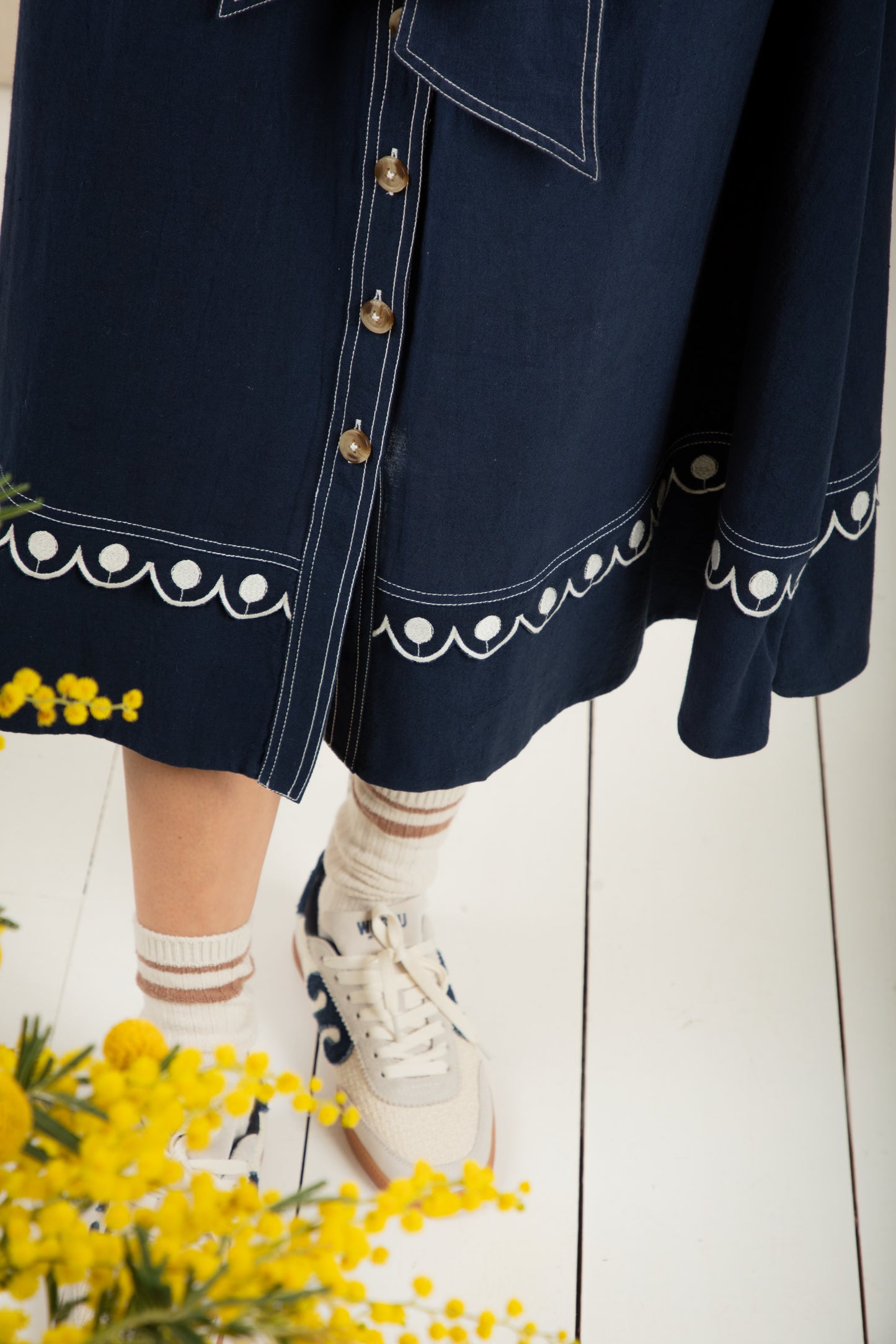 Andie Dress - Navy