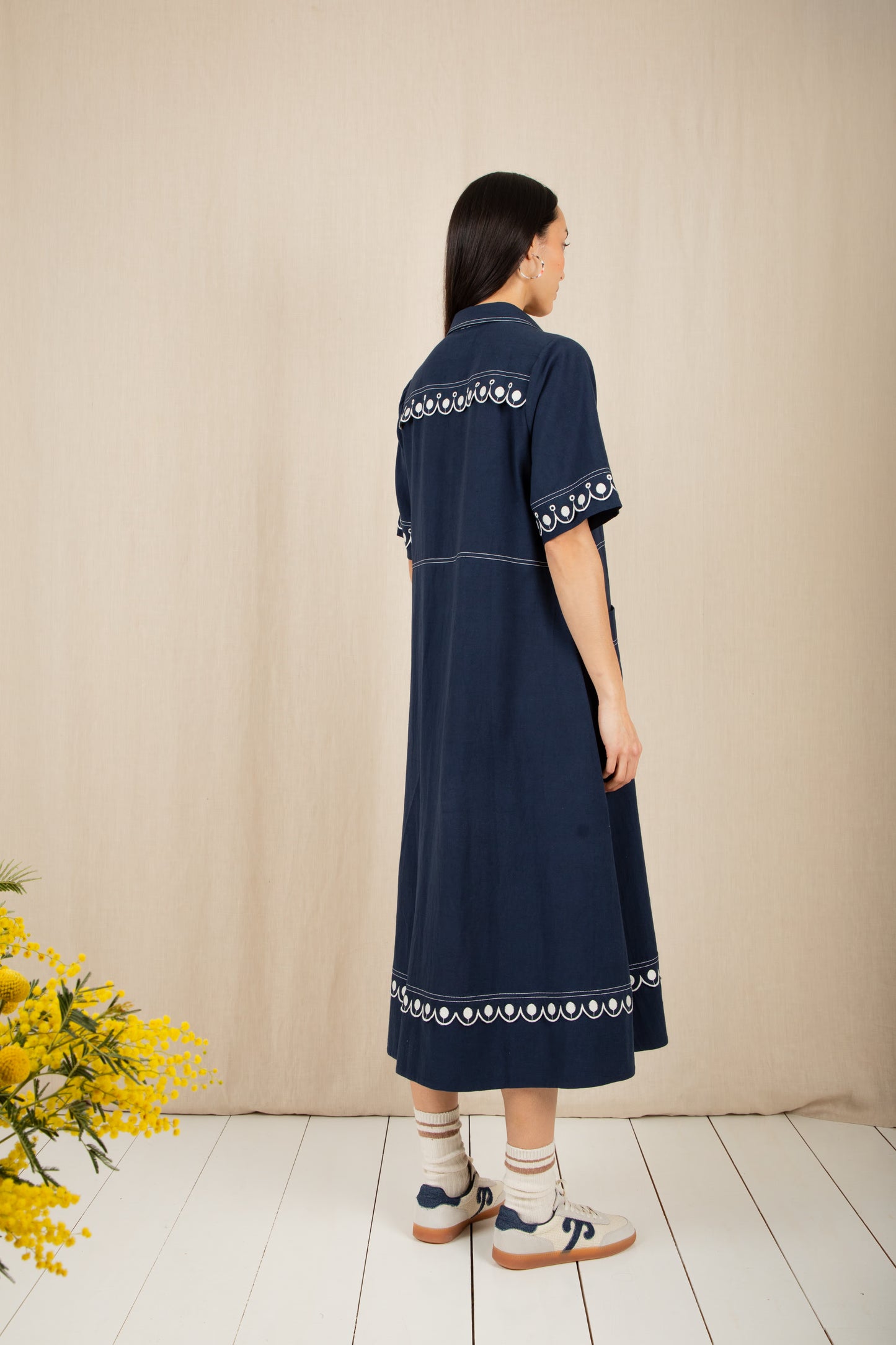 Andie Dress - Navy
