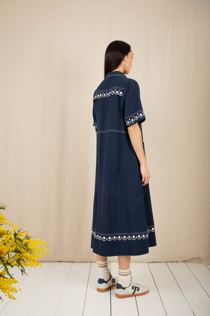 Andie Dress - Navy