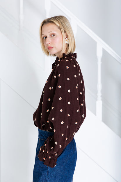 Arlo Shirt - Chocolate