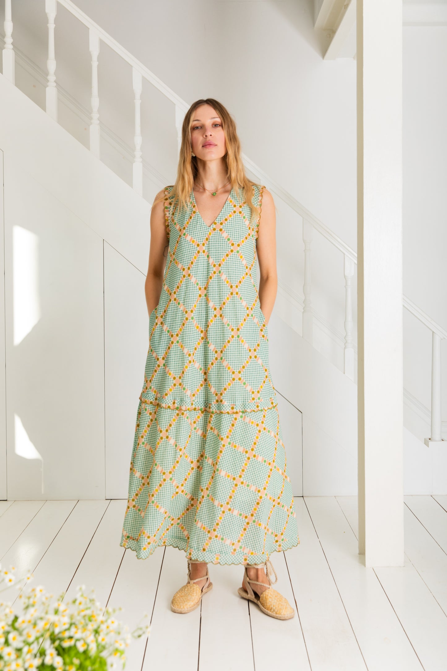 Attie Dress  - Seamist