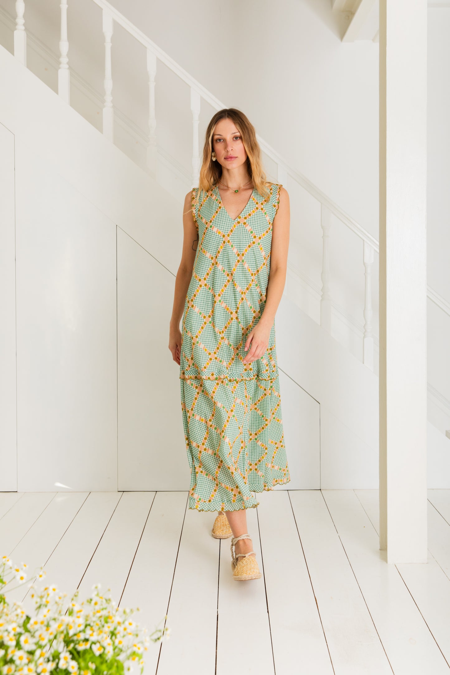 Attie Dress  - Seamist