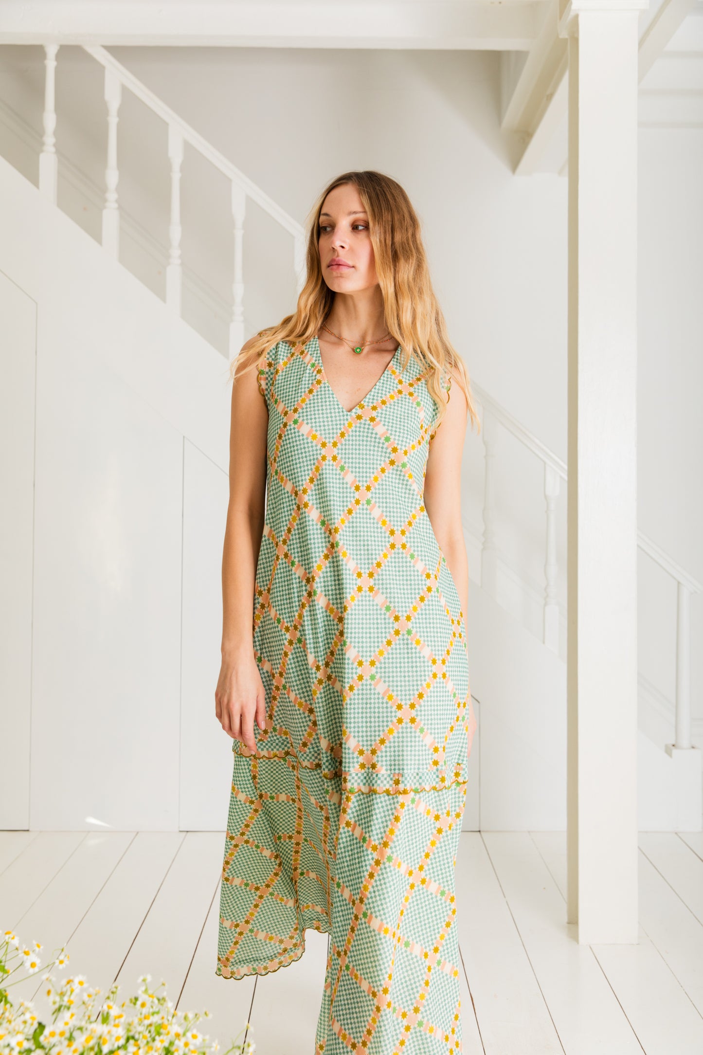 Attie Dress  - Seamist
