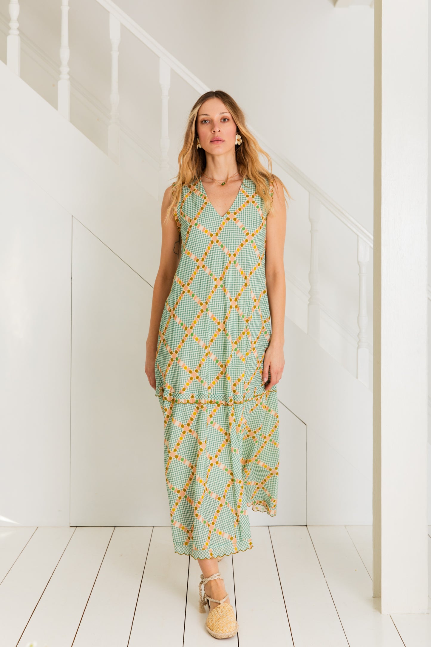 Attie Dress  - Seamist