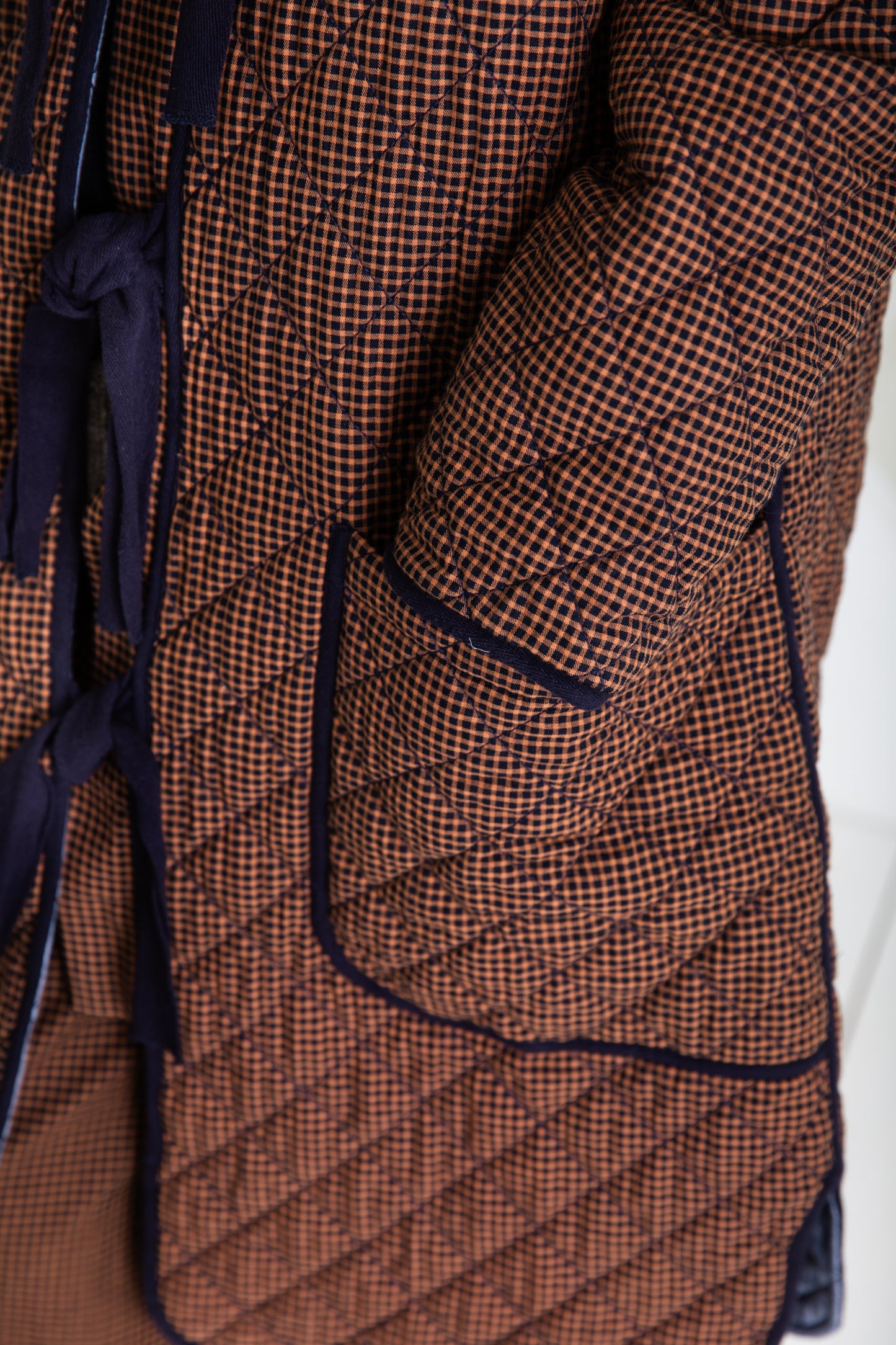 Aveline Coat - Midnight / Tan