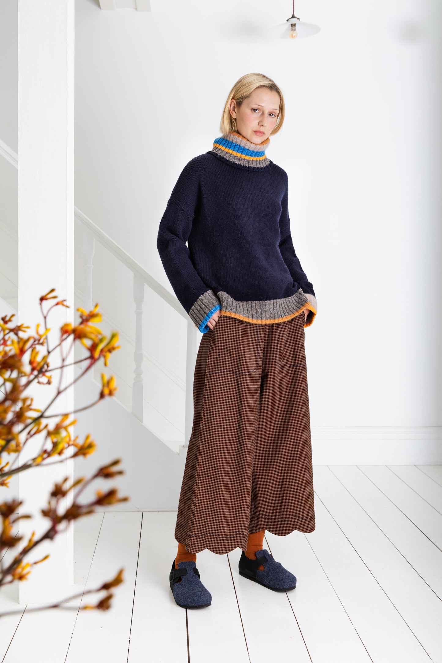 Bailey Jumper - Navy Multi